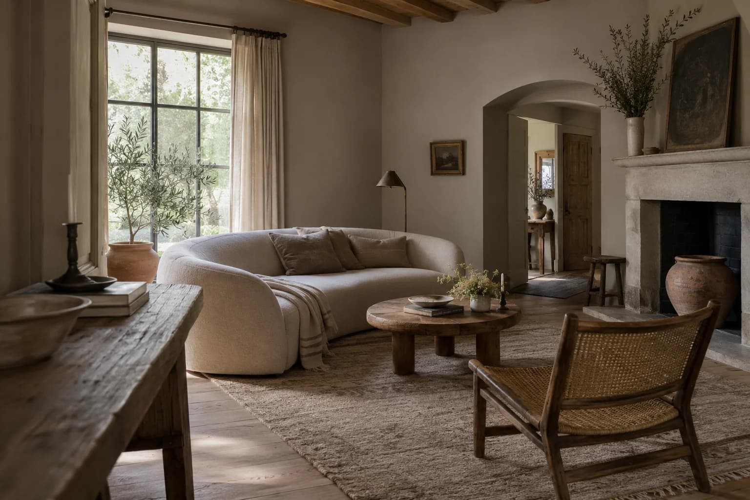 Living room featuring Coastal Villa paint