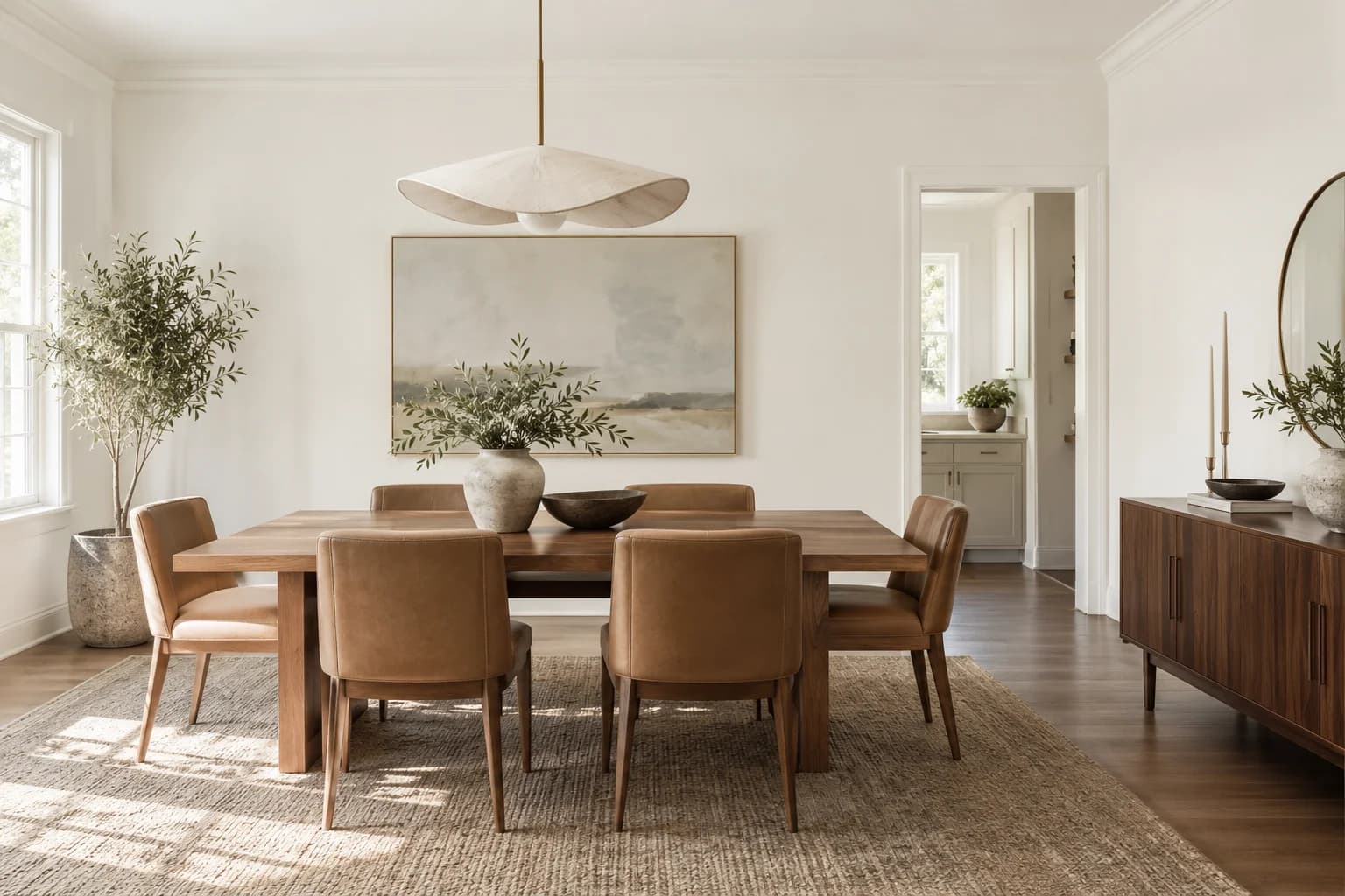 Dining room featuring Du Jour paint