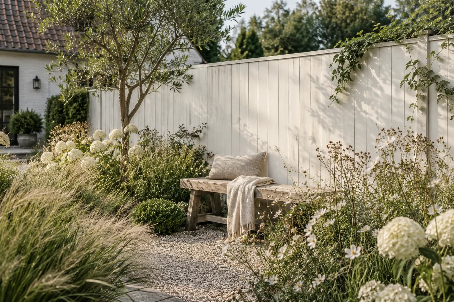 Fences & garden structures featuring Du Jour paint