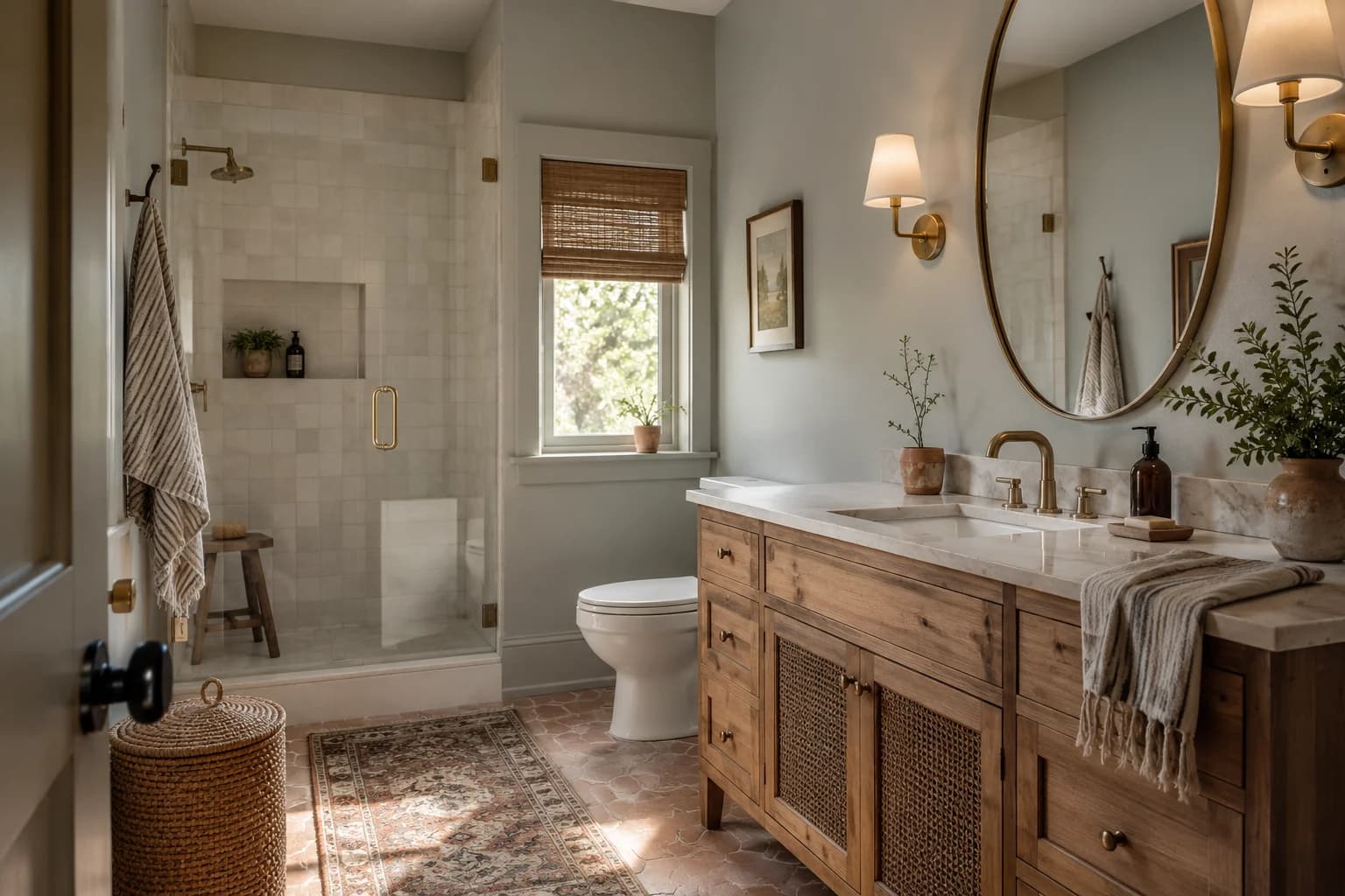 Bathroom featuring Granite Dust paint
