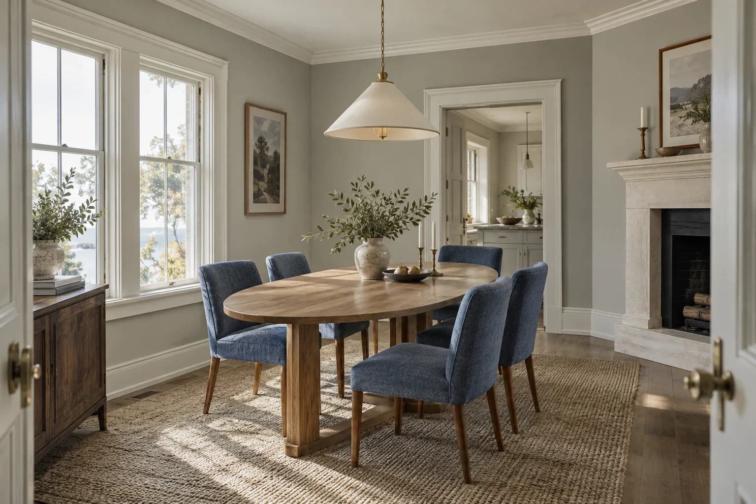 Dining room featuring Granite Dust paint