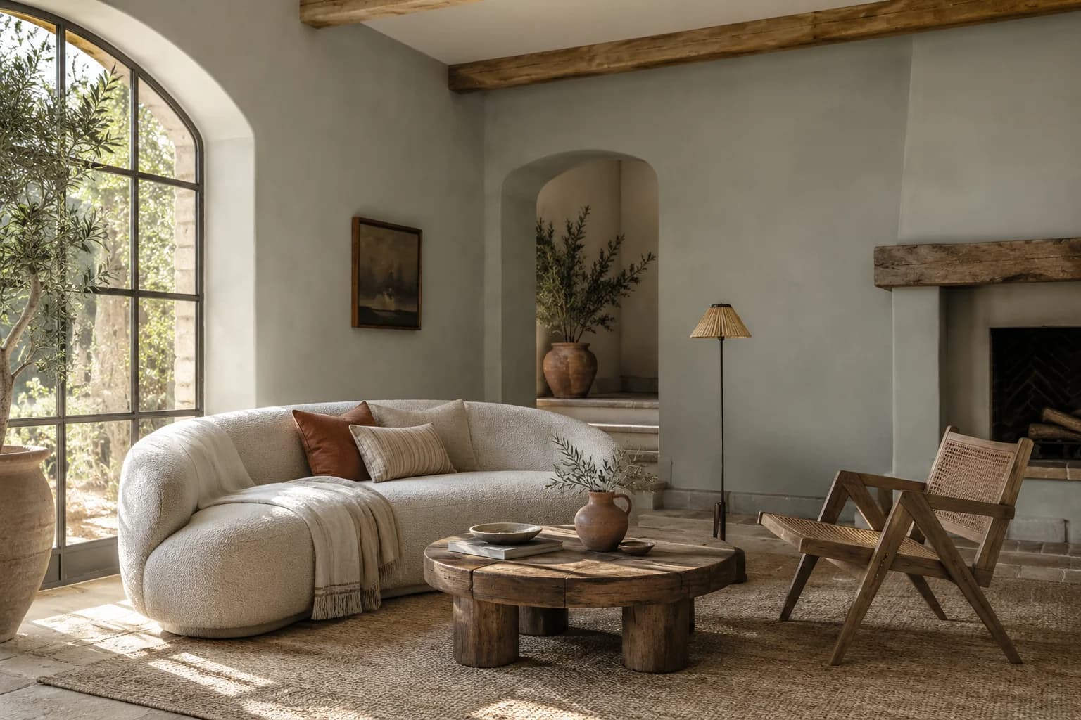 Living room featuring Granite Dust paint