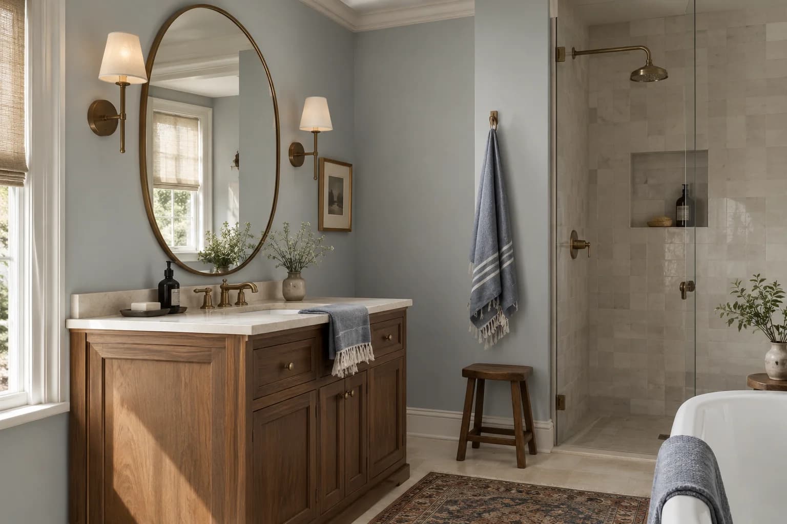 Bathroom featuring Gravity paint
