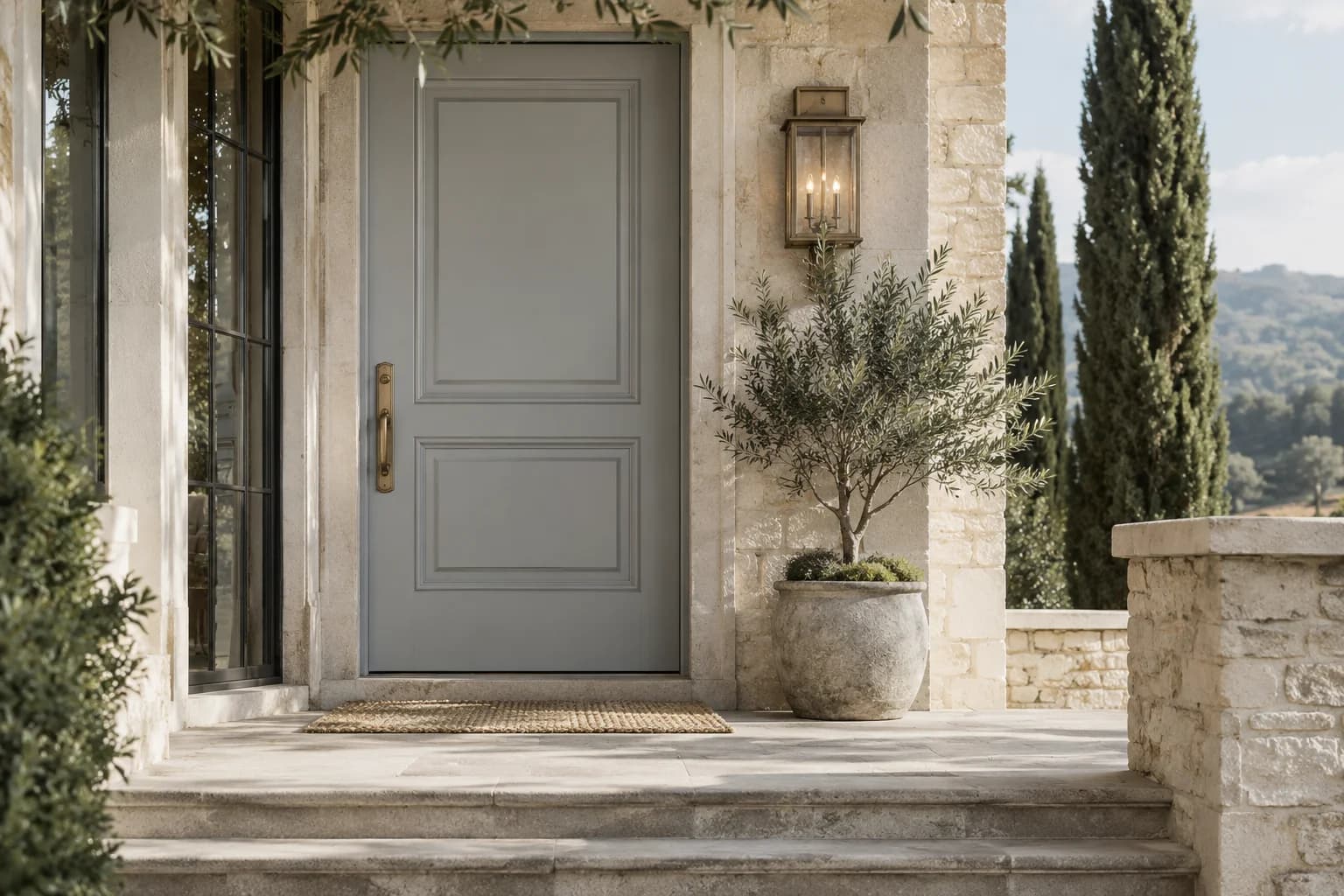 Front door featuring Gravity paint