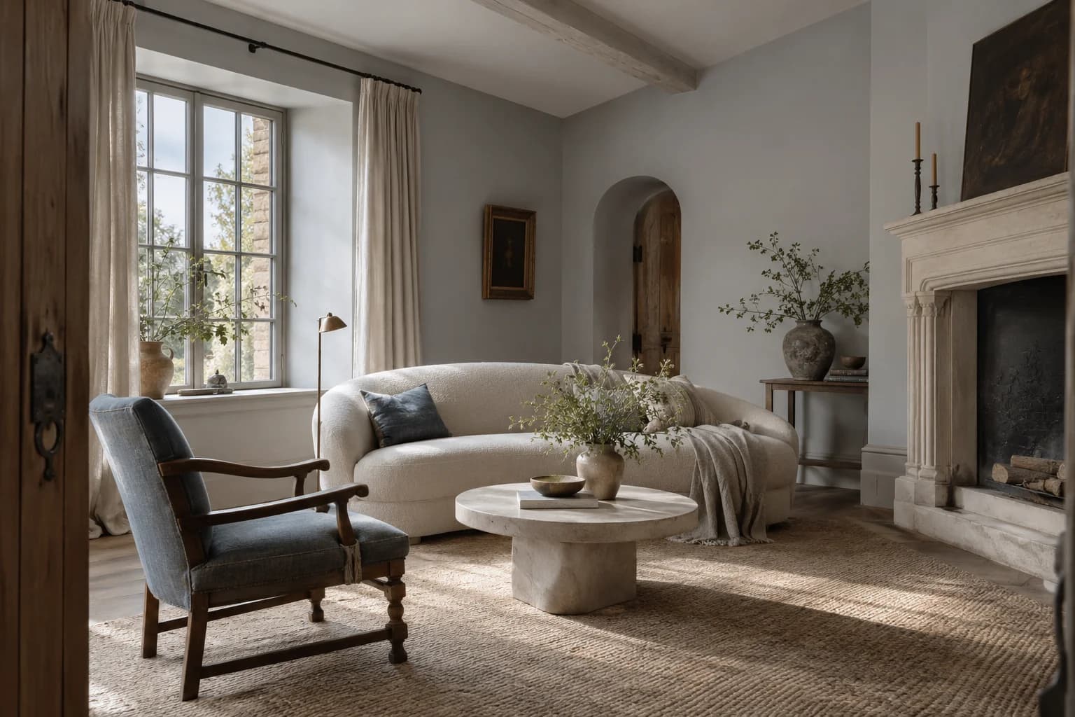 Living room featuring Gravity paint