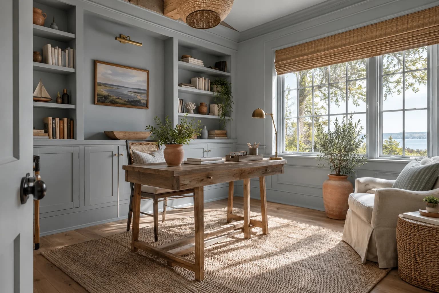 Home office featuring Gravity paint