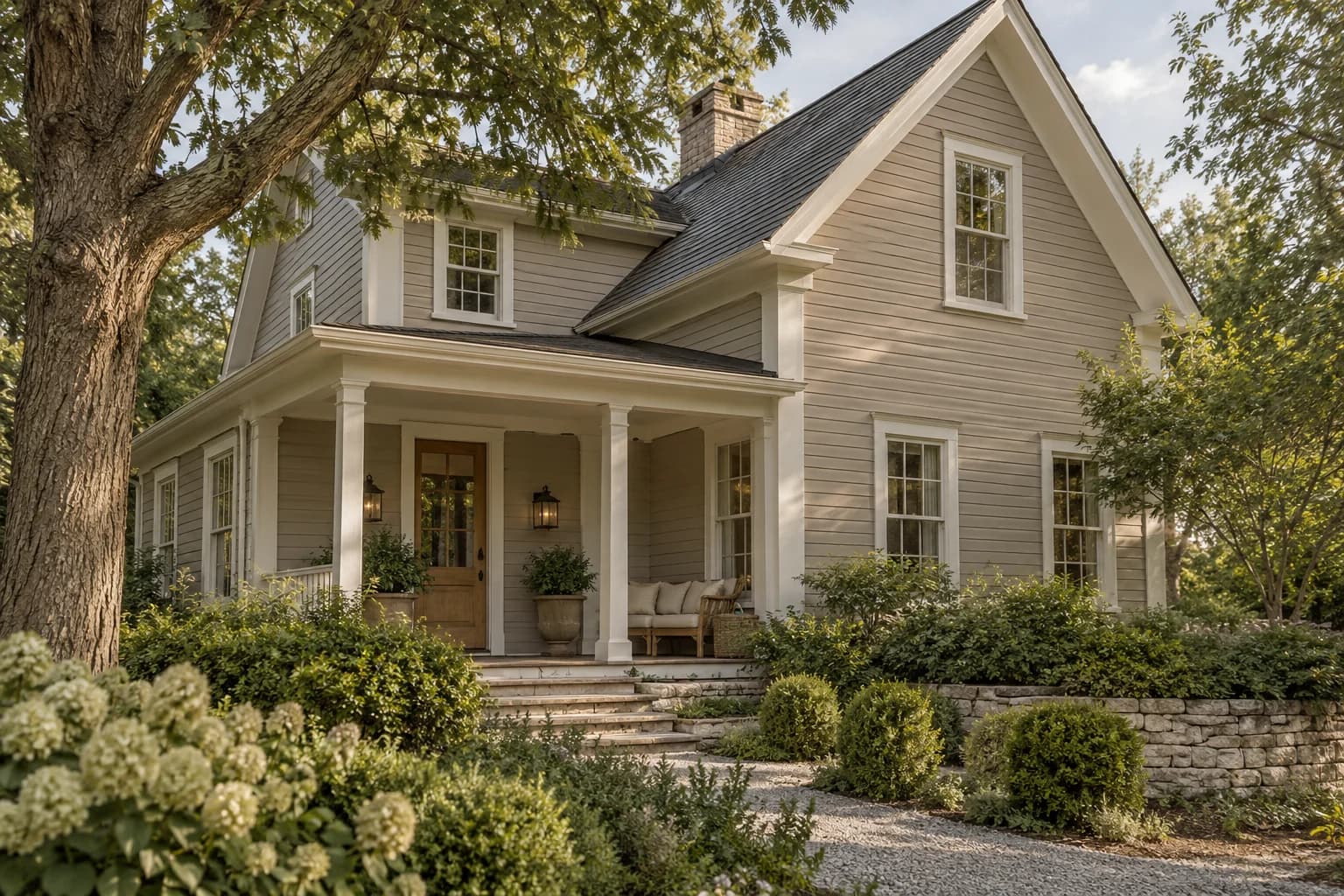 Siding featuring Ivory Brown paint